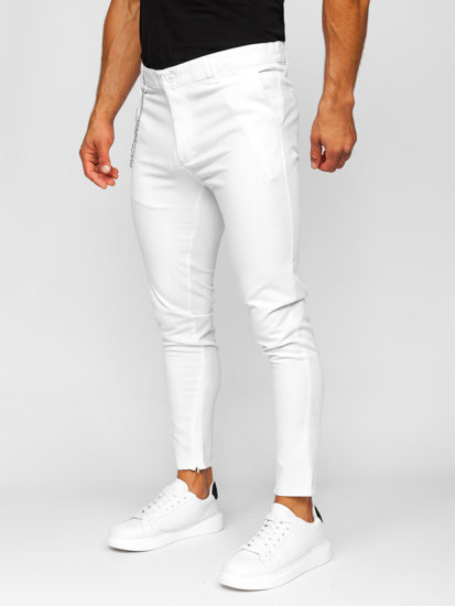 Men's Chino Pants White Bolf 0059