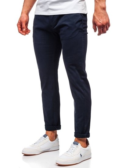 Men's Chinos Dark Navy Blue Bolf 1143