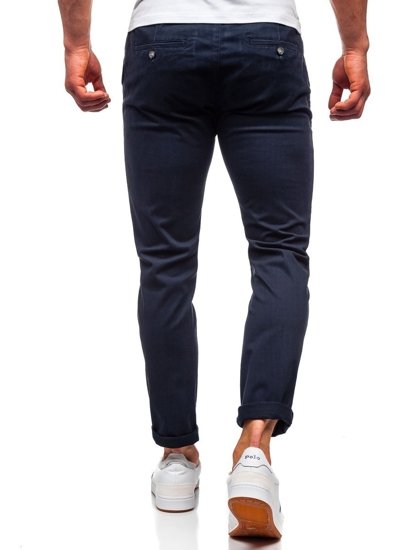 Men's Chinos Dark Navy Blue Bolf 1143