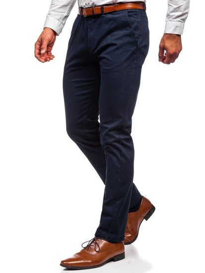 Men's Chinos Dark Navy Blue Bolf 1143