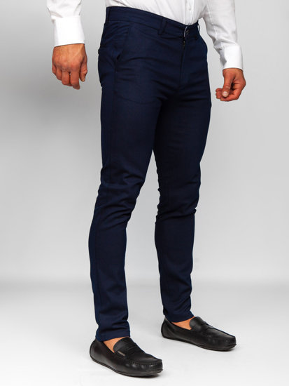 Men's Chinos Navy Blue Bolf 5000-2