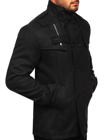 Men's Coat Black Bolf 8857