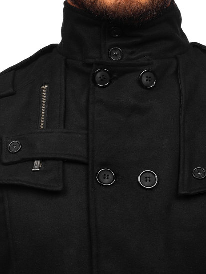 Men's Coat Black Bolf 8857