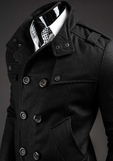 Men's Coat Black Bolf 8857B