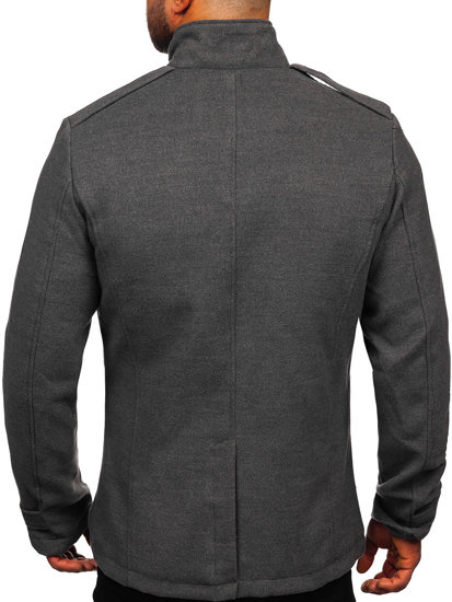 Men's Coat Grey Bolf 8857