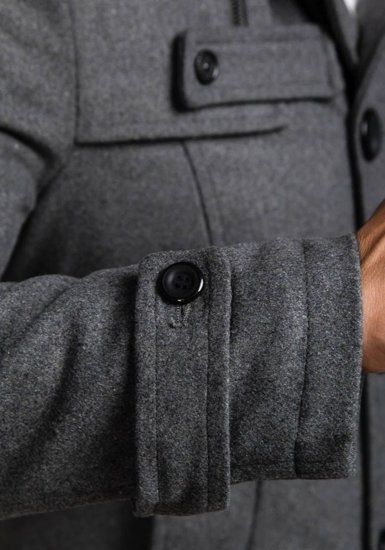 Men's Coat Grey Bolf 8857A