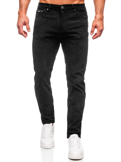 Men's Corduroy Pants Black Bolf KA9916