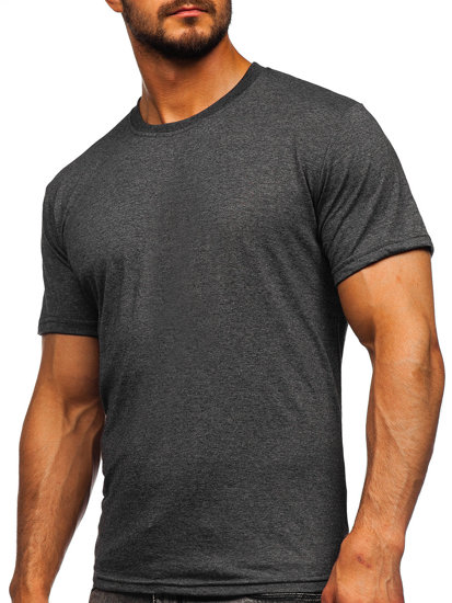 Men's Cotton Basic T-shirt Graphite Bolf 192397