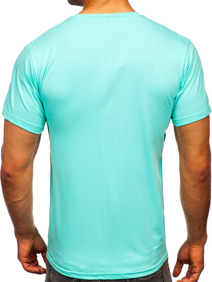 Men's Cotton Basic T-shirt Mint Bolf 192397