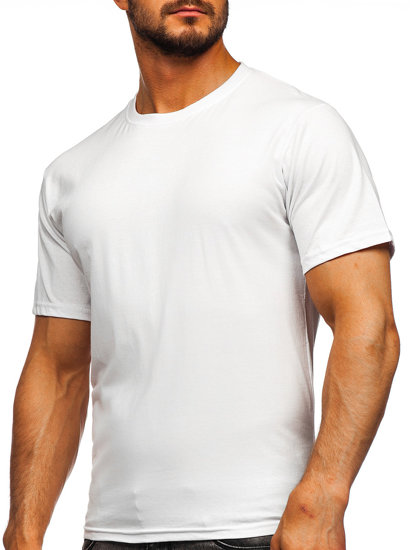 Men's Cotton Basic T-shirt White Bolf 192397