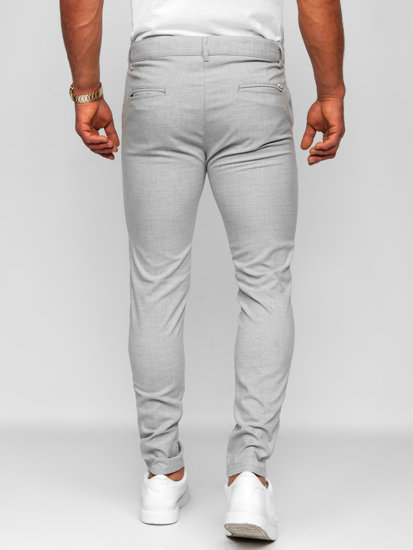 Men's Cotton Chinos Grey Bolf 0041