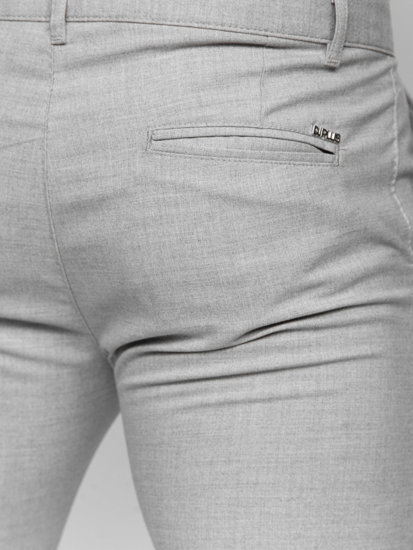 Men's Cotton Chinos Grey Bolf 0041