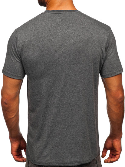 Men's Cotton T-shirt Anthracite Bolf 0001