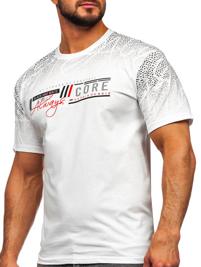 Men's Cotton T-shirt White Bolf 14710