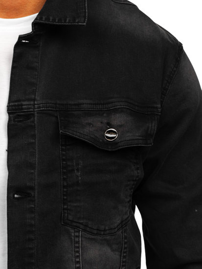 Men's Denim Jacket Black Bolf MJ506N