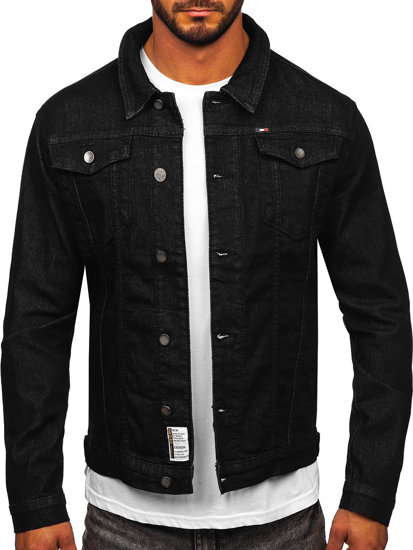 Men's Denim Jacket Black Bolf MJ510N