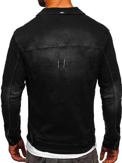 Men's Denim Jacket Black Bolf MJ514N