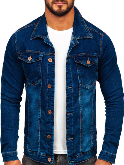 Men's Denim Jacket Blue Bolf 200