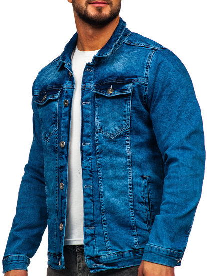 Men's Denim Jacket Blue Bolf 701