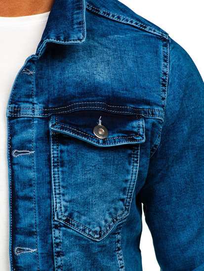 Men's Denim Jacket Blue Bolf 701