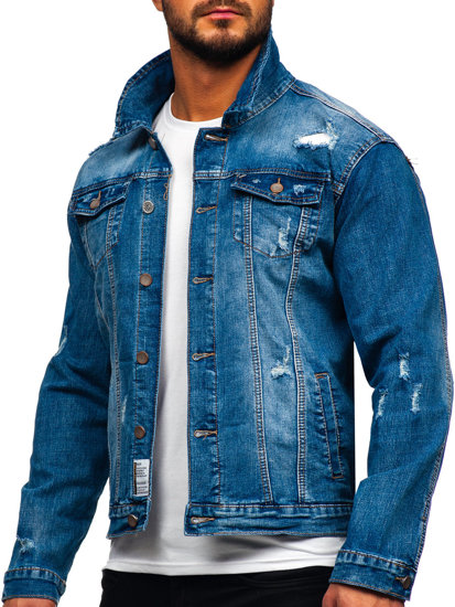 Men's Denim Jacket Blue Bolf MJ507B