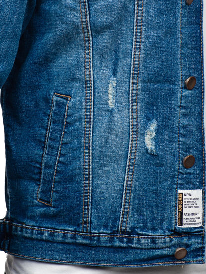 Men's Denim Jacket Blue Bolf MJ507B