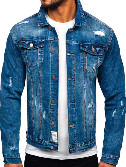 Men's Denim Jacket Blue Bolf MJ507B