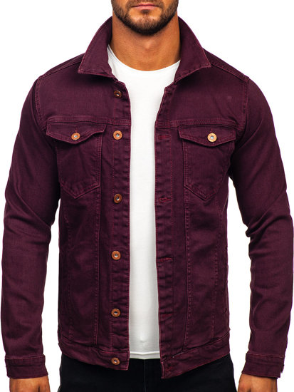 Men's Denim Jacket Claret Bolf 200