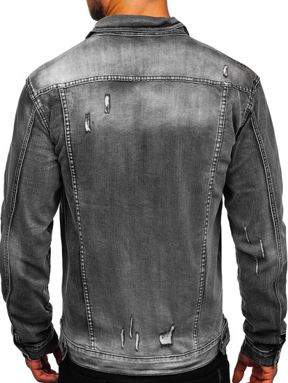 Men's Denim Jacket Grey Bolf MJ500G