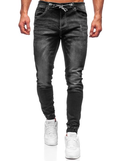 Men's Denim Joggers Black Bolf 30051S0