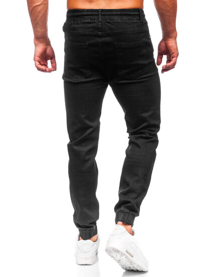 Men's Denim Joggers Black Bolf 8105