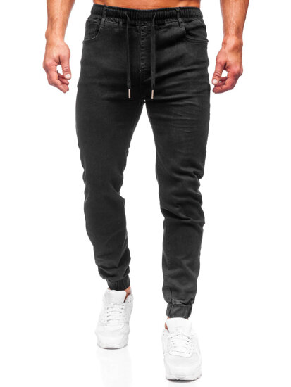 Men's Denim Joggers Black Bolf 8111