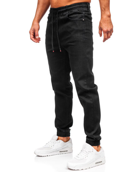 Men's Denim Joggers Black Bolf 8160