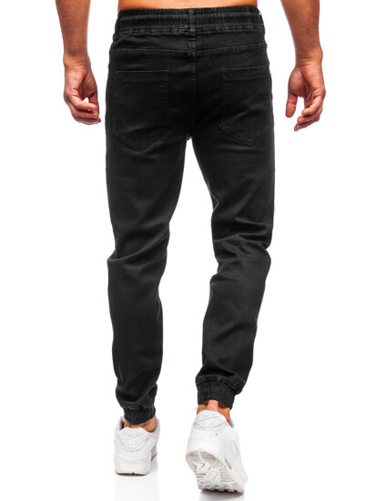 Men's Denim Joggers Black Bolf 8160