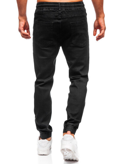 Men's Denim Joggers Black Bolf 8161