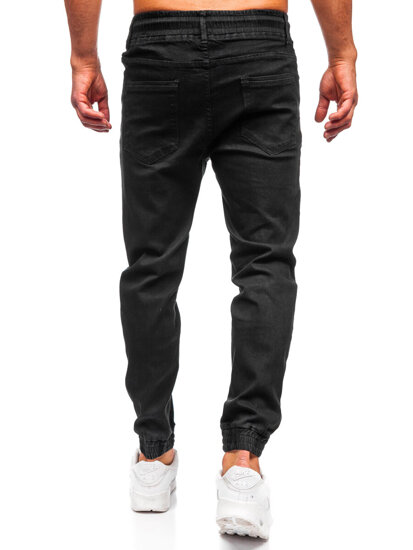 Men's Denim Joggers Black Bolf 8162