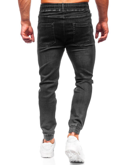 Men's Denim Joggers Black Bolf 9070