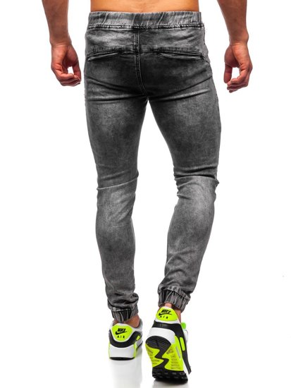 Men's Denim Joggers Black Bolf KA1860