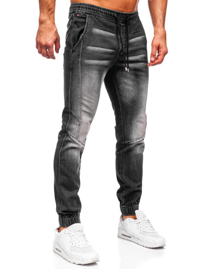 Men's Denim Joggers Black Bolf MP0115N