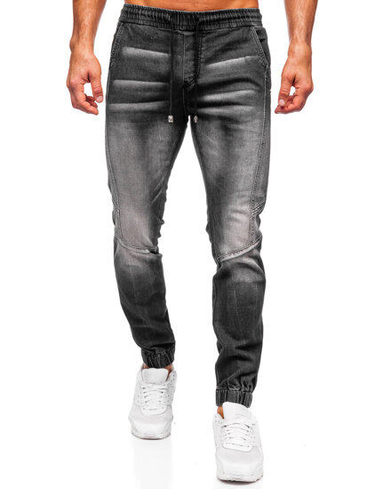 Men's Denim Joggers Black Bolf MP0115N