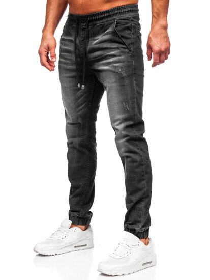 Men's Denim Joggers Black Bolf MP0135N