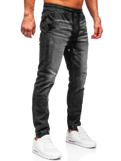 Men's Denim Joggers Black Bolf MP0135N