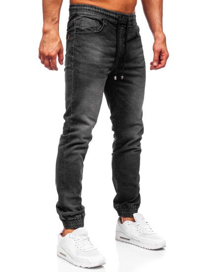 Men's Denim Joggers Black Bolf MP0275N