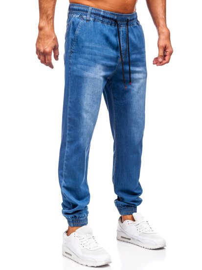 Men's Denim Joggers Blue Bolf 8153