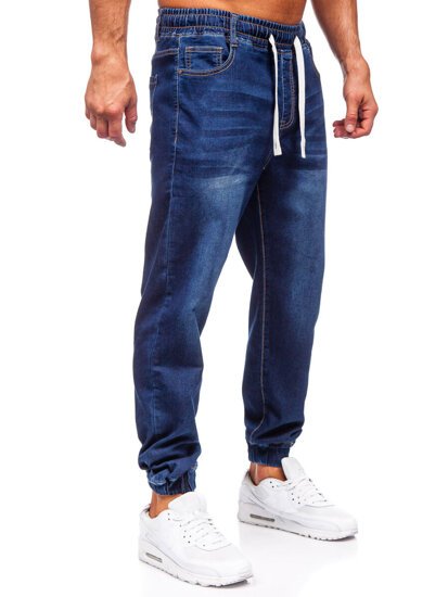 Men's Denim Joggers Navy Blue Bolf 8116