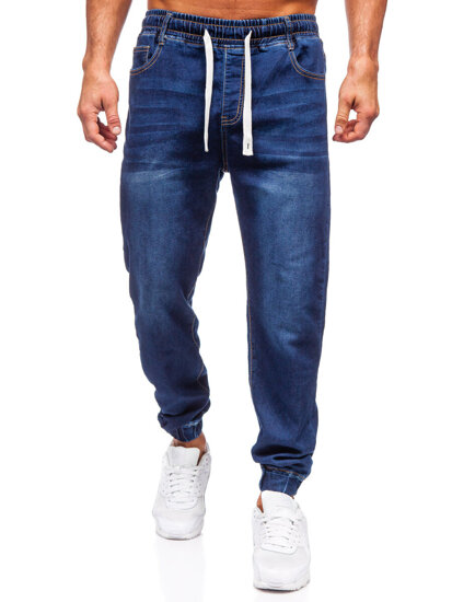 Men's Denim Joggers Navy Blue Bolf 8116