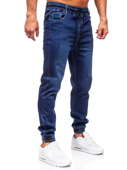 Men's Denim Joggers Navy Blue Bolf 8131