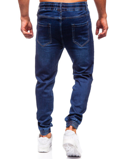 Men's Denim Joggers Navy Blue Bolf 8131