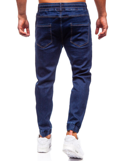 Men's Denim Joggers Navy Blue Bolf 8136