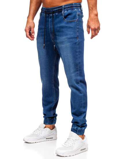 Men's Denim Joggers Navy Blue Bolf 8152